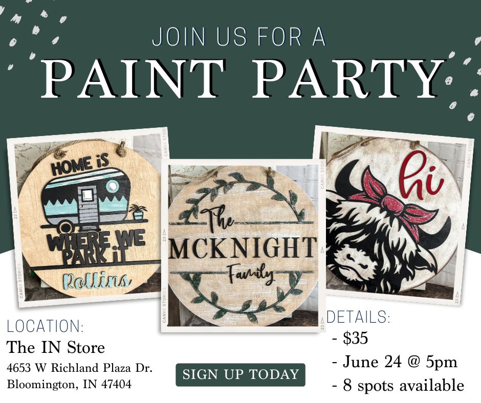 DIY Paint Party - June 24, 2023