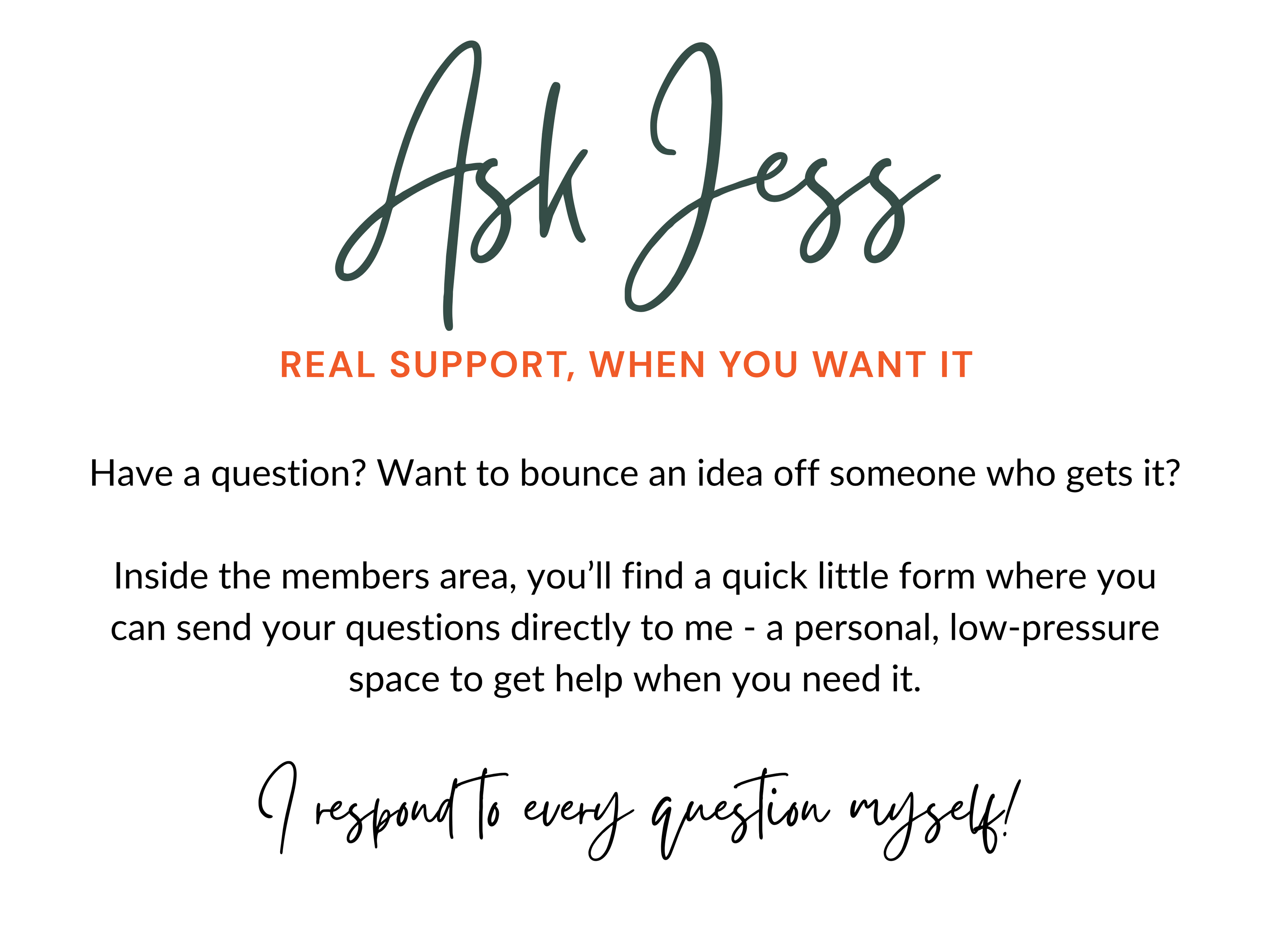Shine SVG Club promo for ask jess which is a bonus for real support when you want it