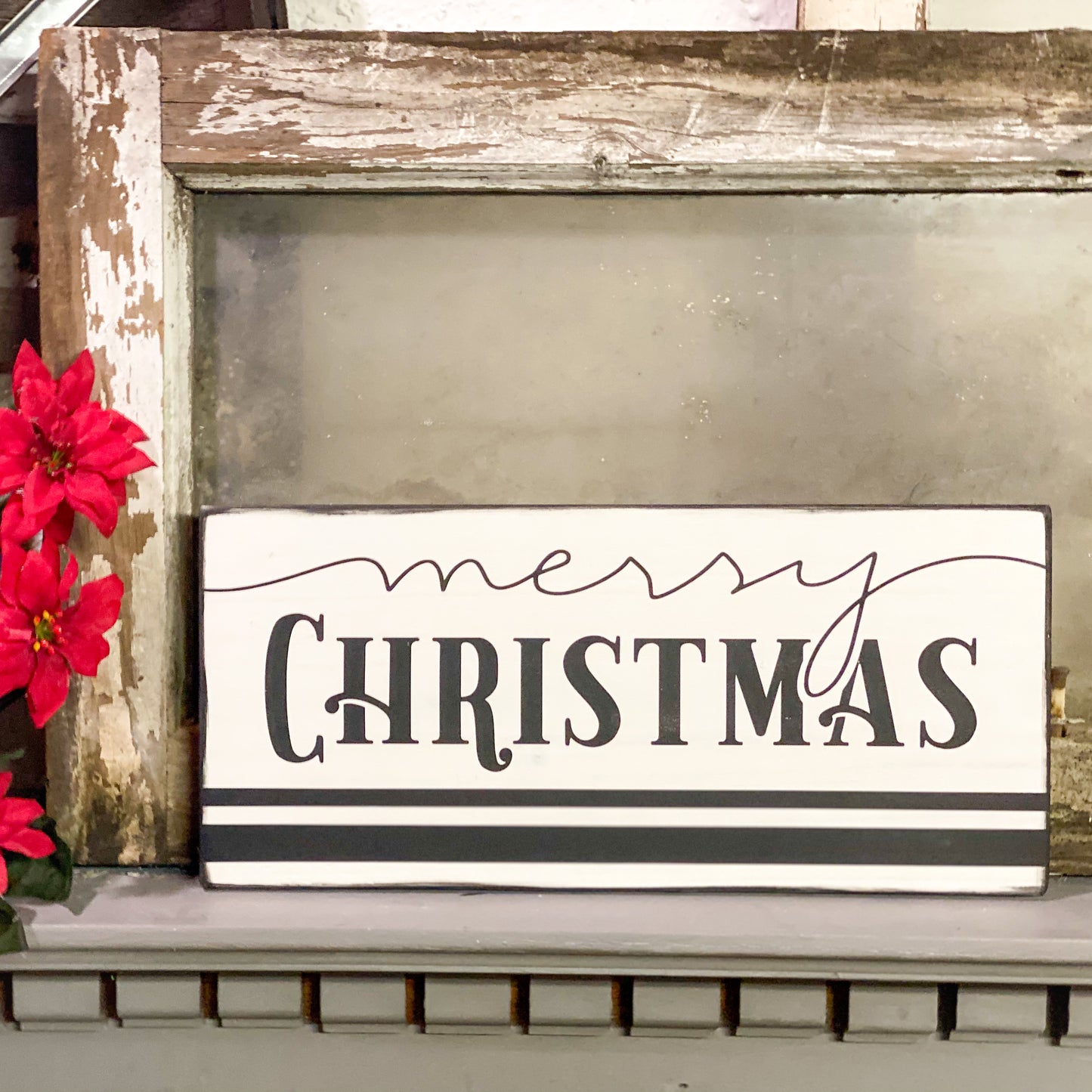Merry Christmas - wood sign