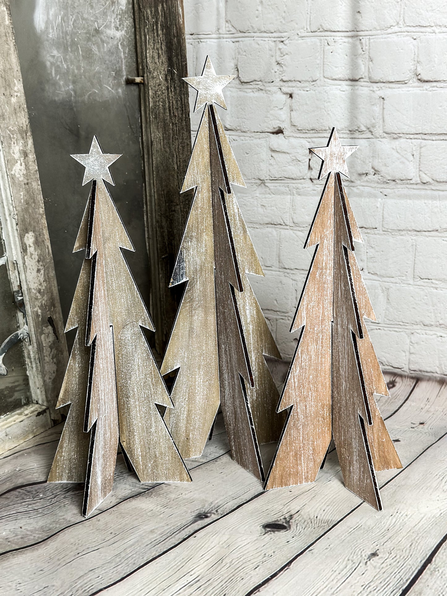 Farmhouse Christmas Trees
