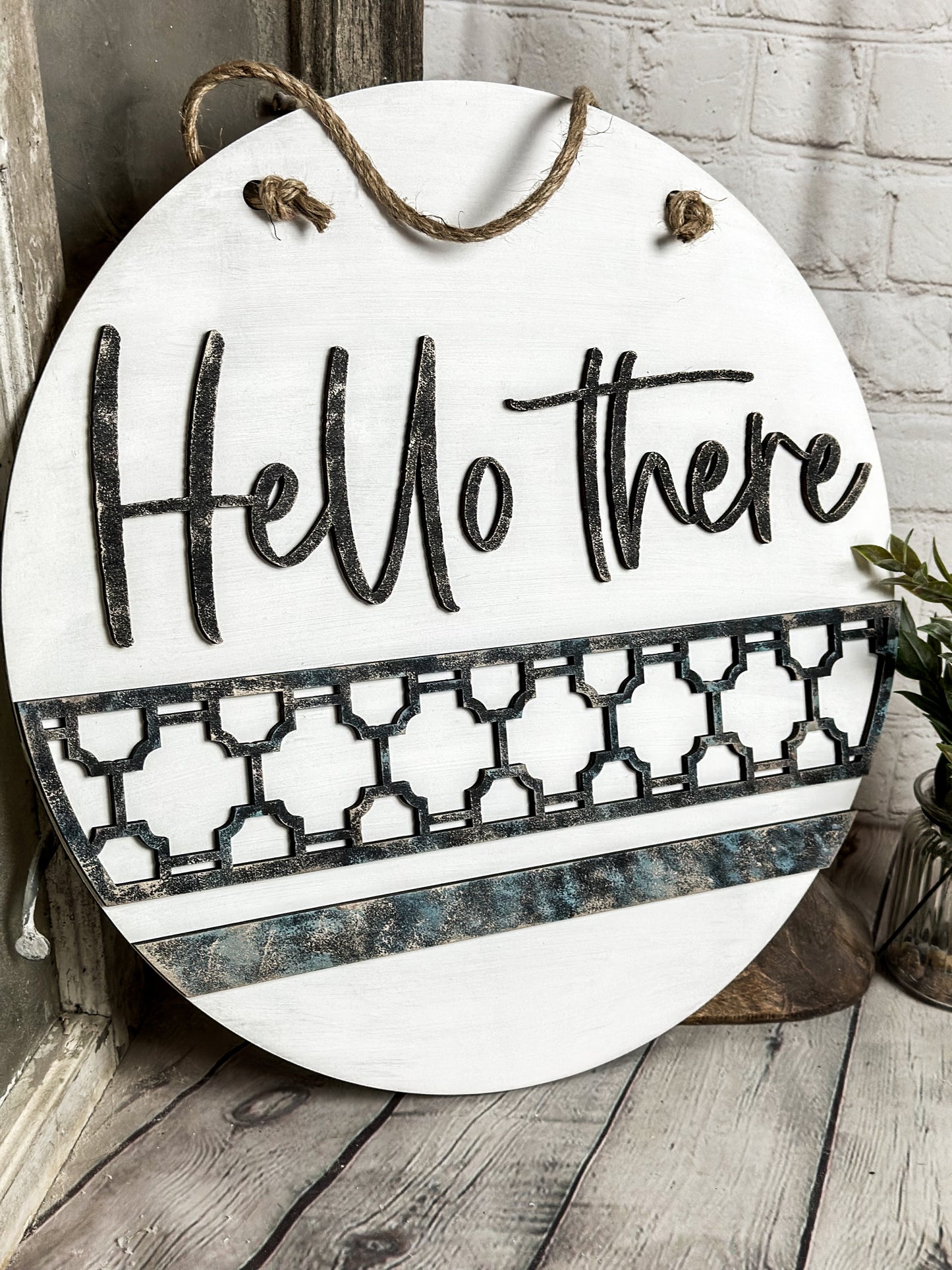 Hello There - Door Hanger