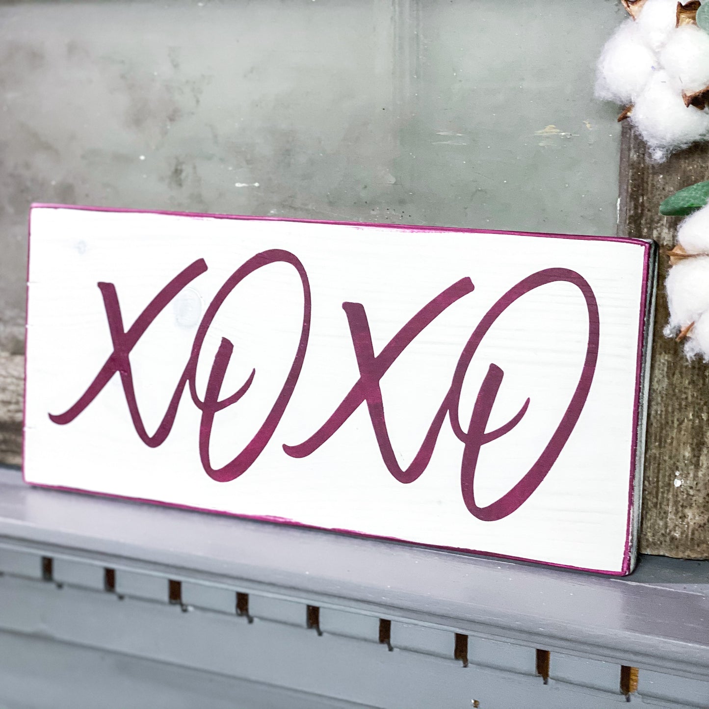 XOXO Wood Sign