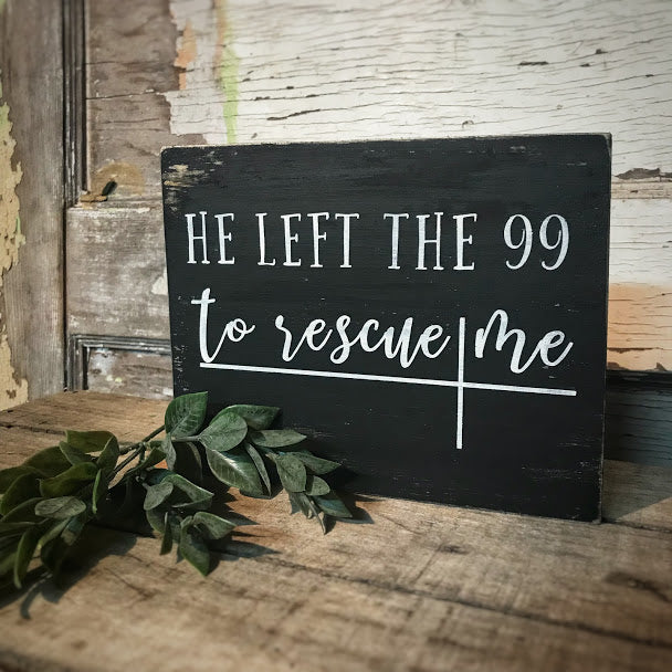 He Left the 99 - Mini