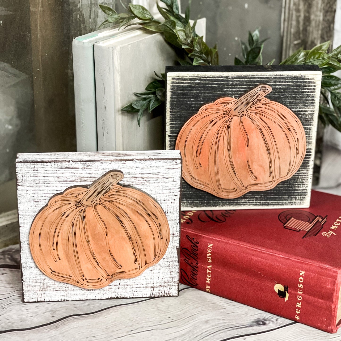 Fall Watercolor Pumpkin