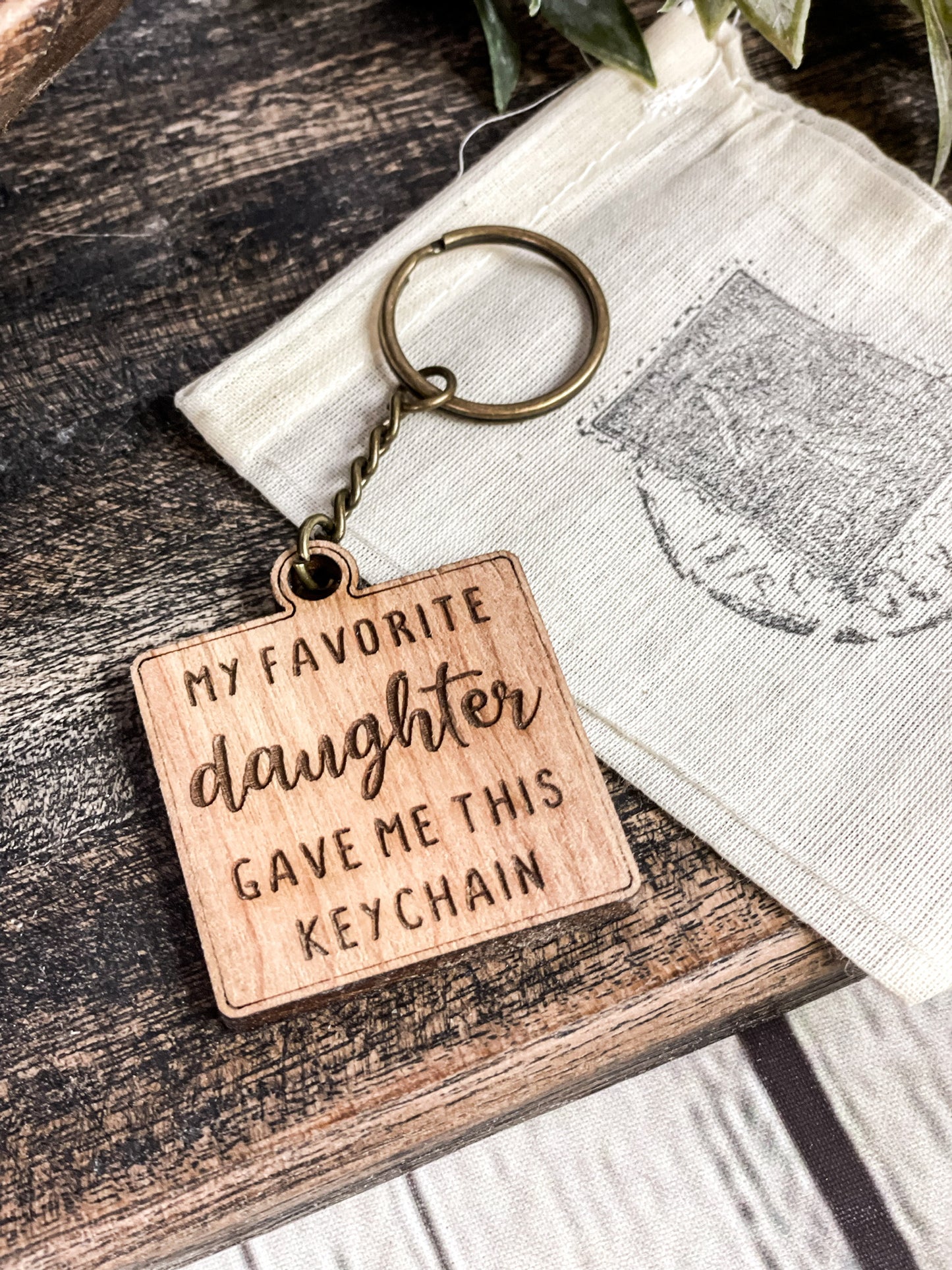My favorite daughter gave me this - keychain