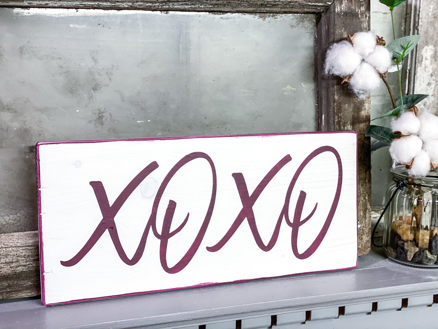 XOXO Wood Sign