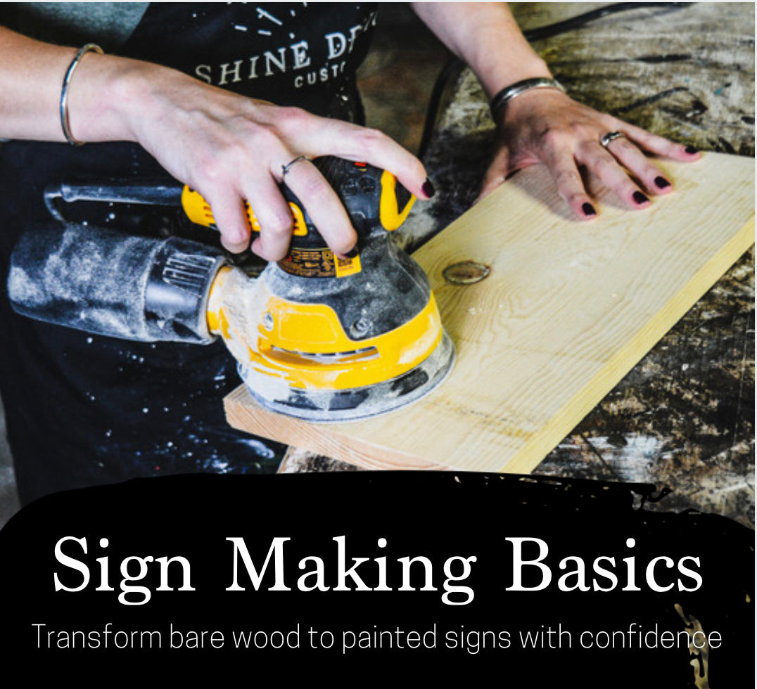 Sign Making Basics Course